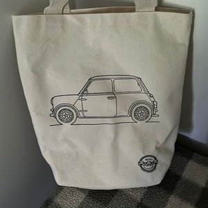 Mini Cooper Canvas Tote Bag
